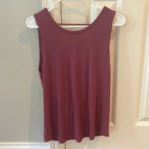 Athleta open back casual tank. Modal/poly/spandex. Size S